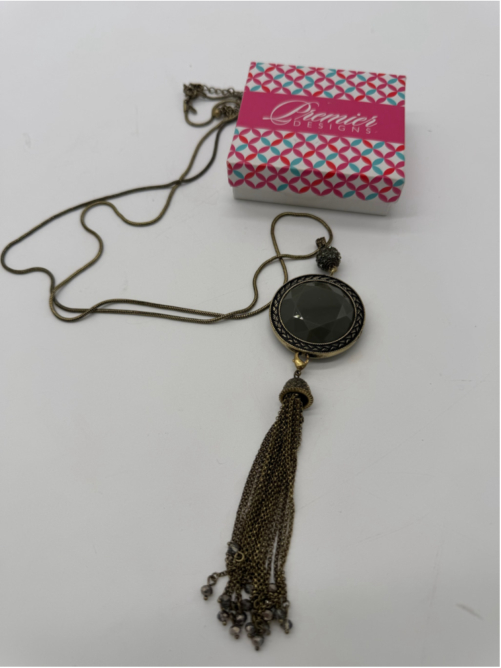 Premier Designs Double the Fun Tassel Necklace